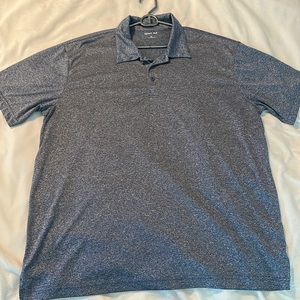 Grey Blend Soft Church Golf Polo Men’s XL